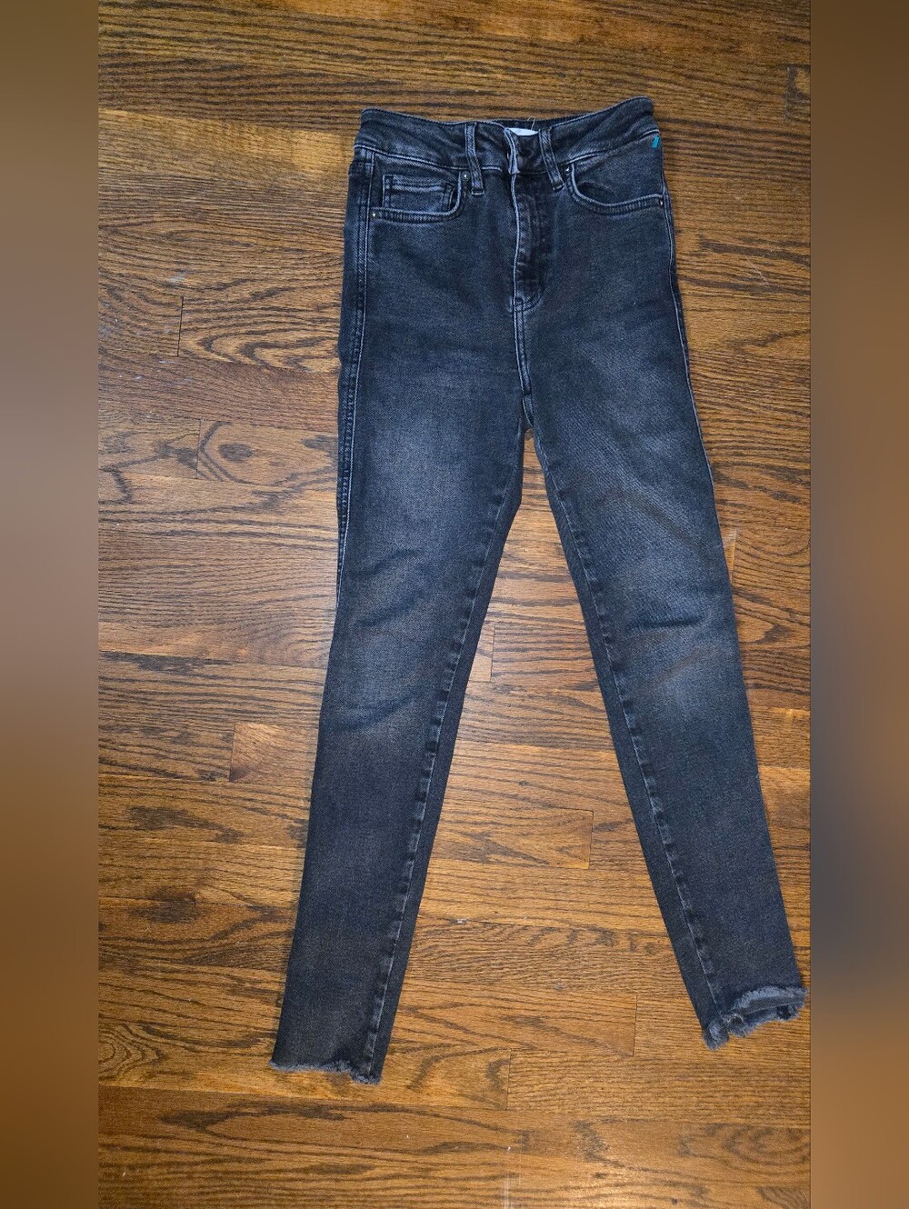 We The Free Washed Black Skinny Jeans